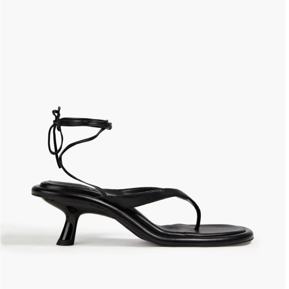 Simon Miller Black Strappy Sandals